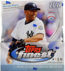 2019 Topps Finest MLB Baseball Hobby Box